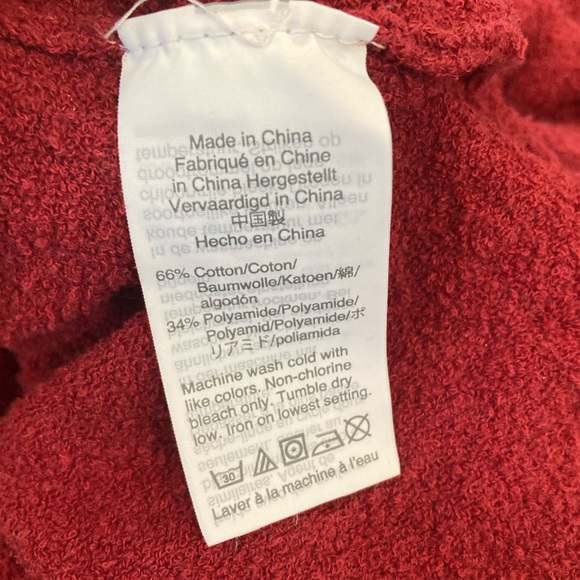 Madewell | Marin Flare Sleeve Tie Front Top| Size XS - Picture 4 of 5